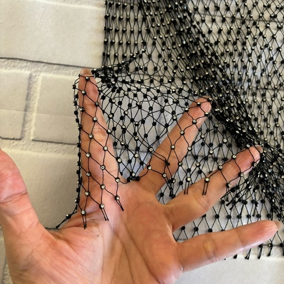 Love Tree Mesh Rhinestone tank Size M/L - Picture 7 of 11